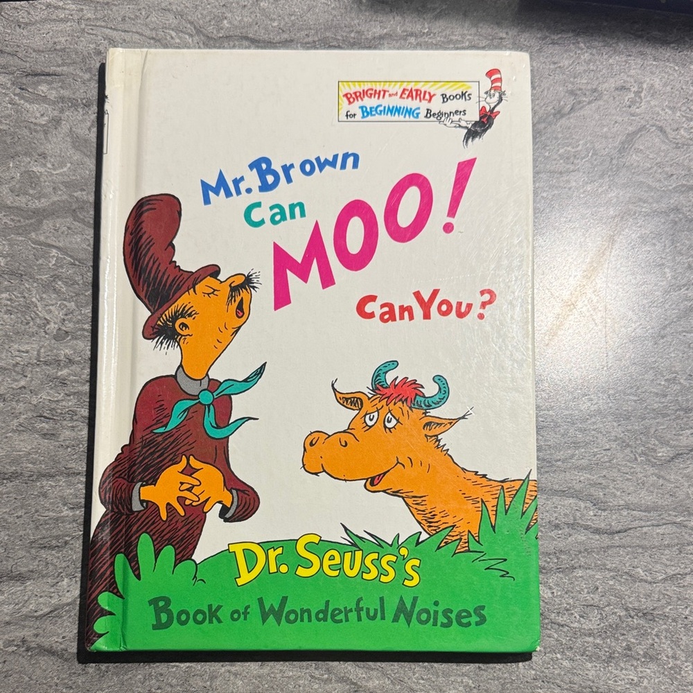 Mr. Brown can MOO! Dr. Seuss's